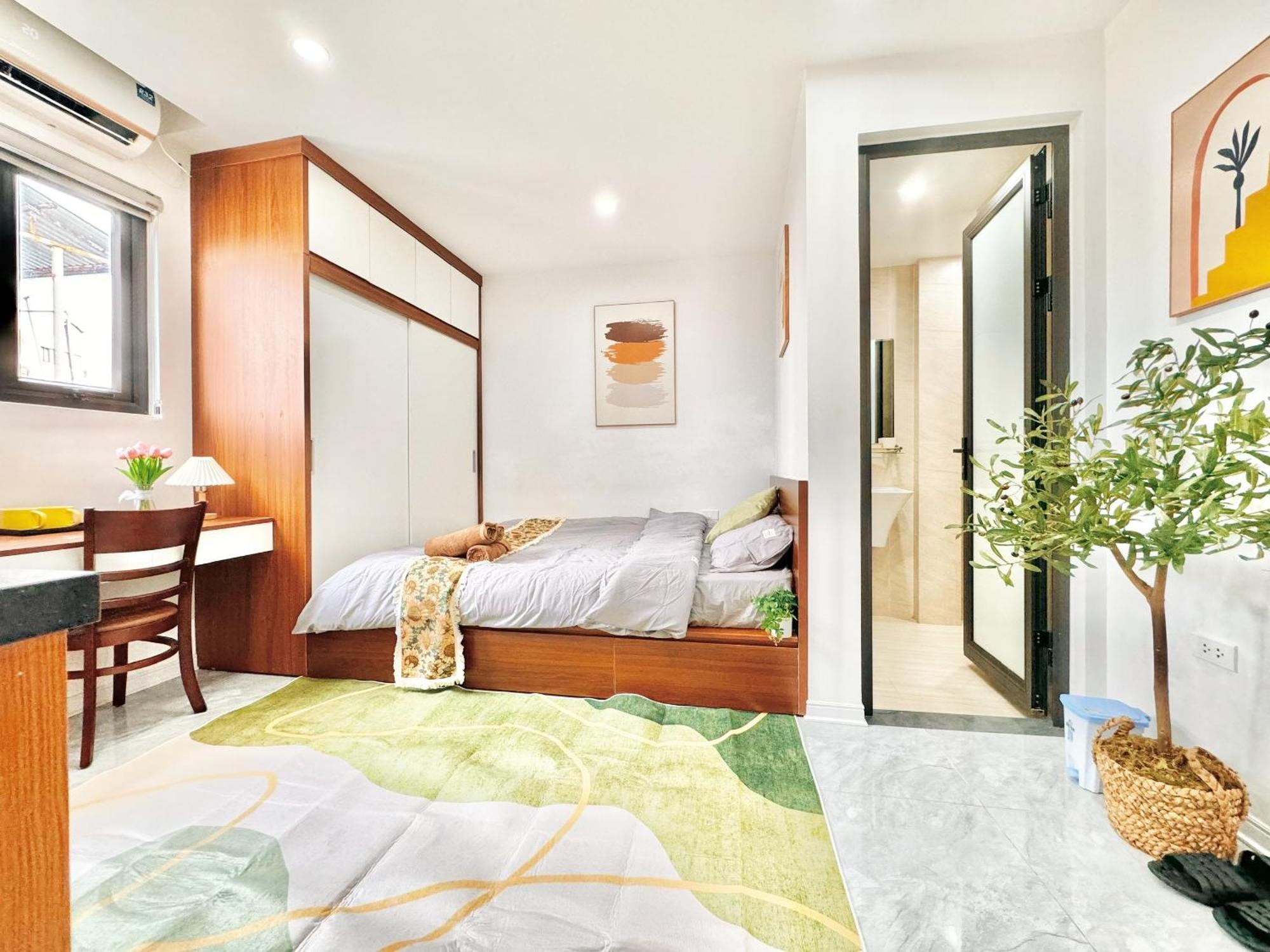 Modern & Comfy Apartment Hanoi Exteriör bild