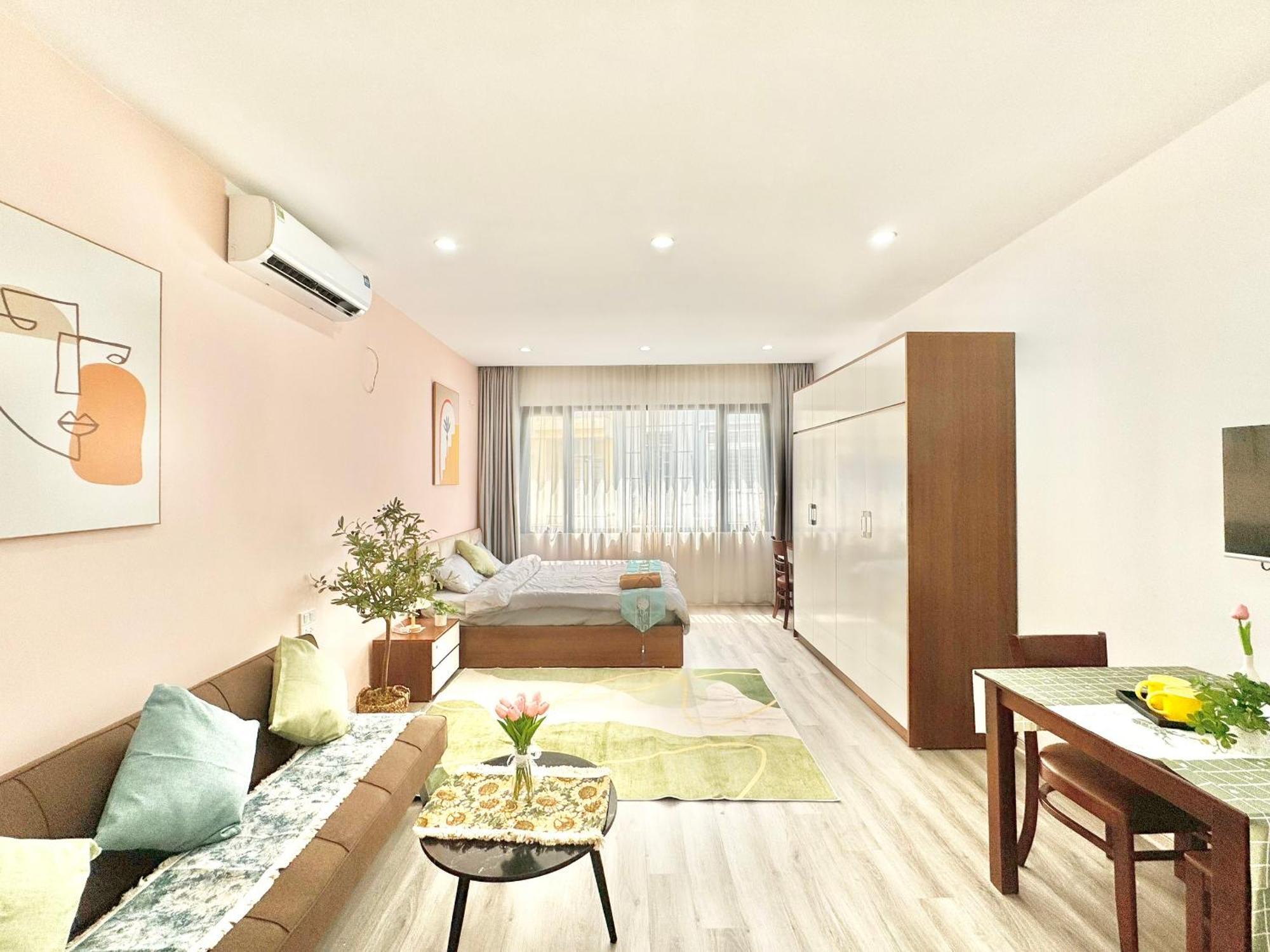 Modern & Comfy Apartment Hanoi Exteriör bild
