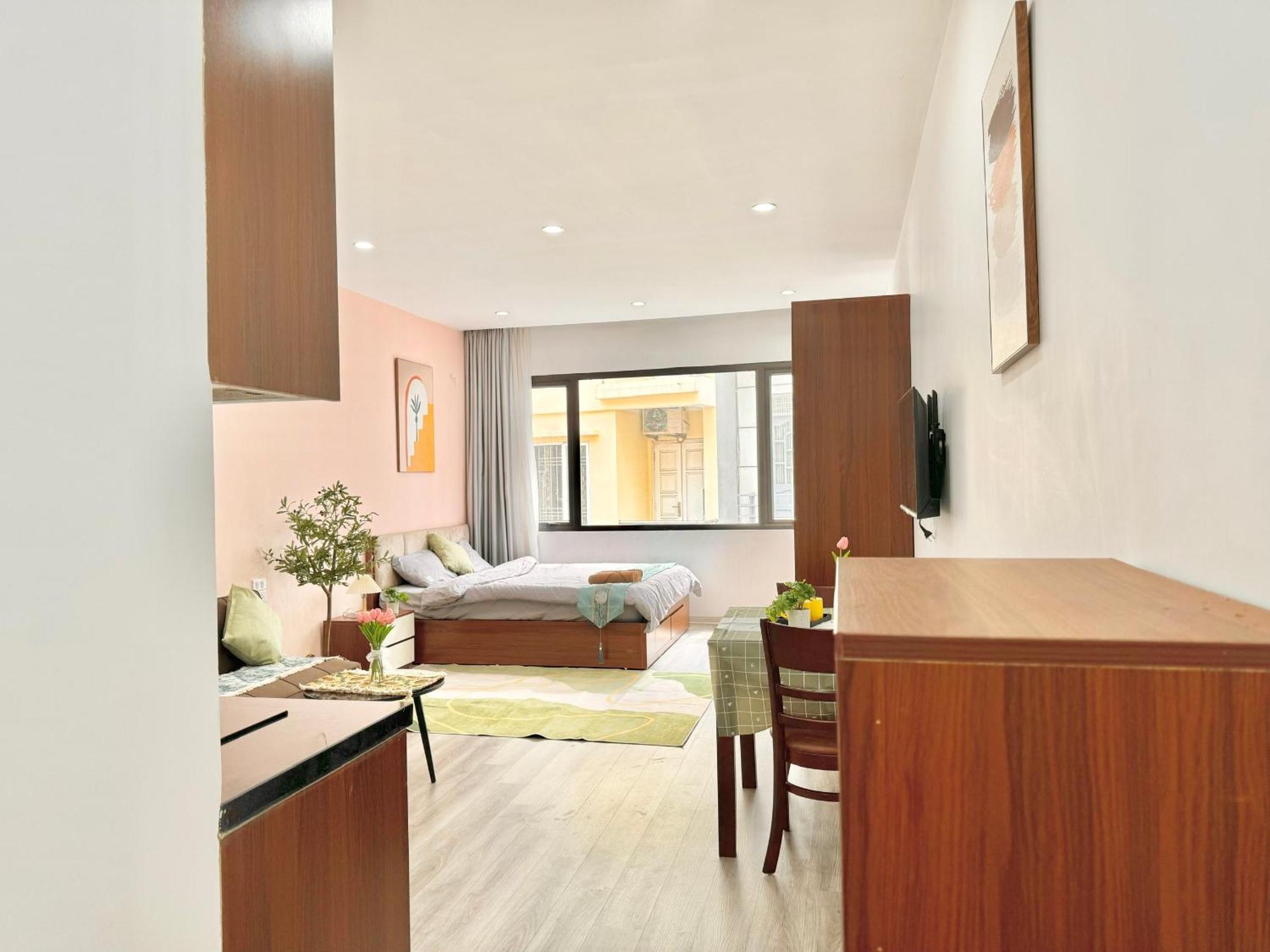 Modern & Comfy Apartment Hanoi Exteriör bild