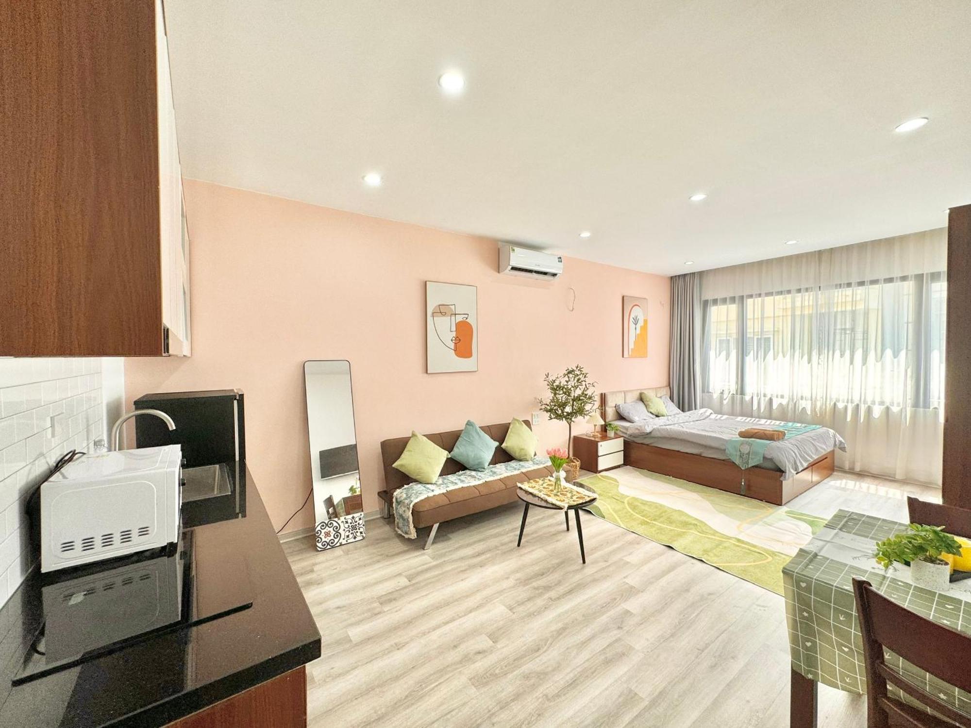 Modern & Comfy Apartment Hanoi Exteriör bild
