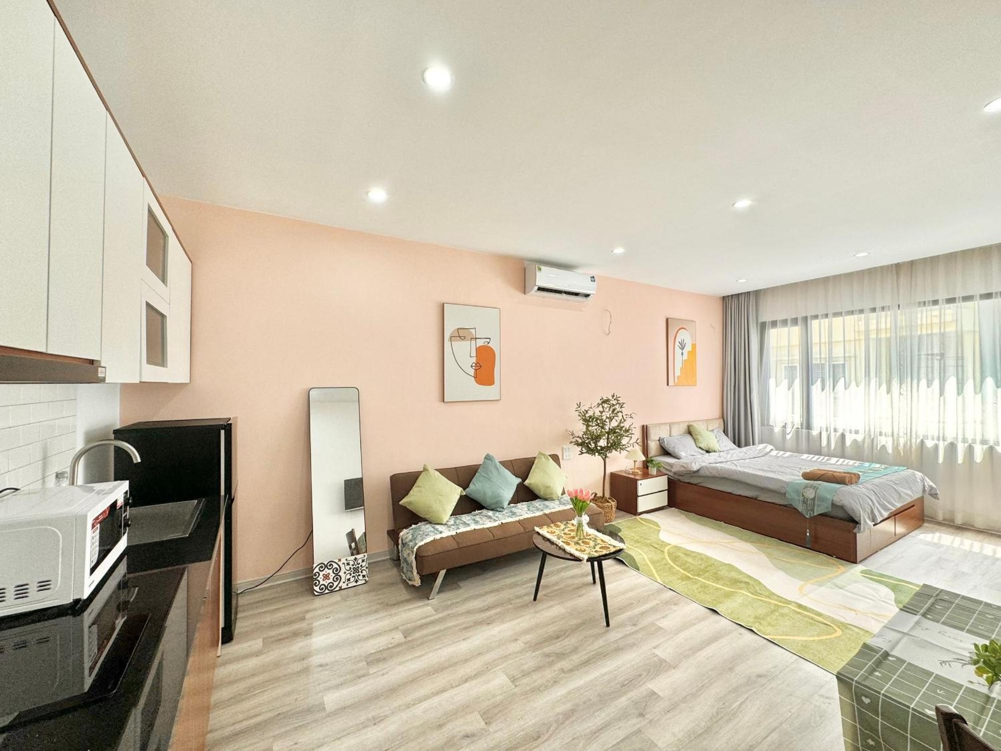 Modern & Comfy Apartment Hanoi Exteriör bild