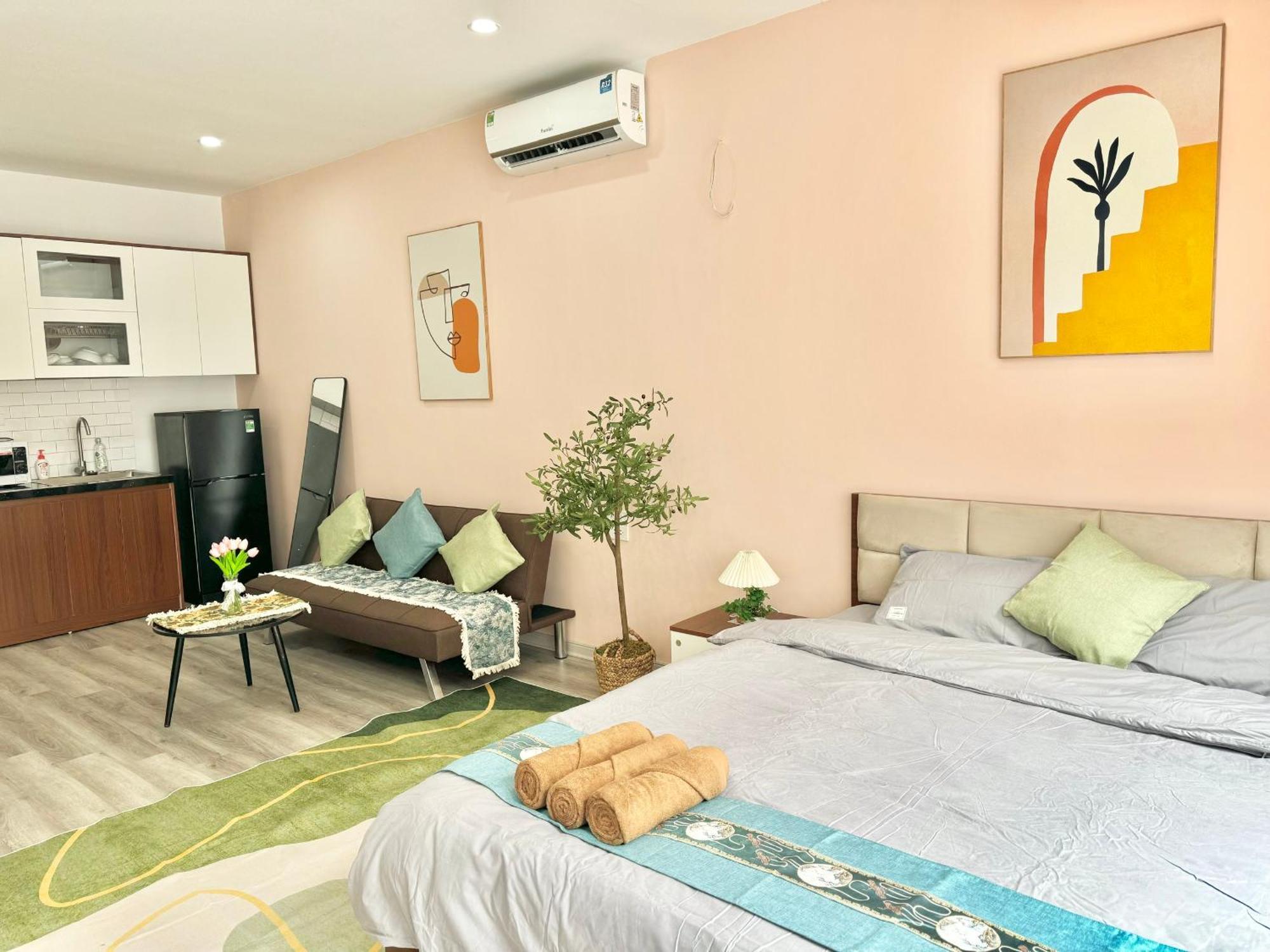 Modern & Comfy Apartment Hanoi Exteriör bild