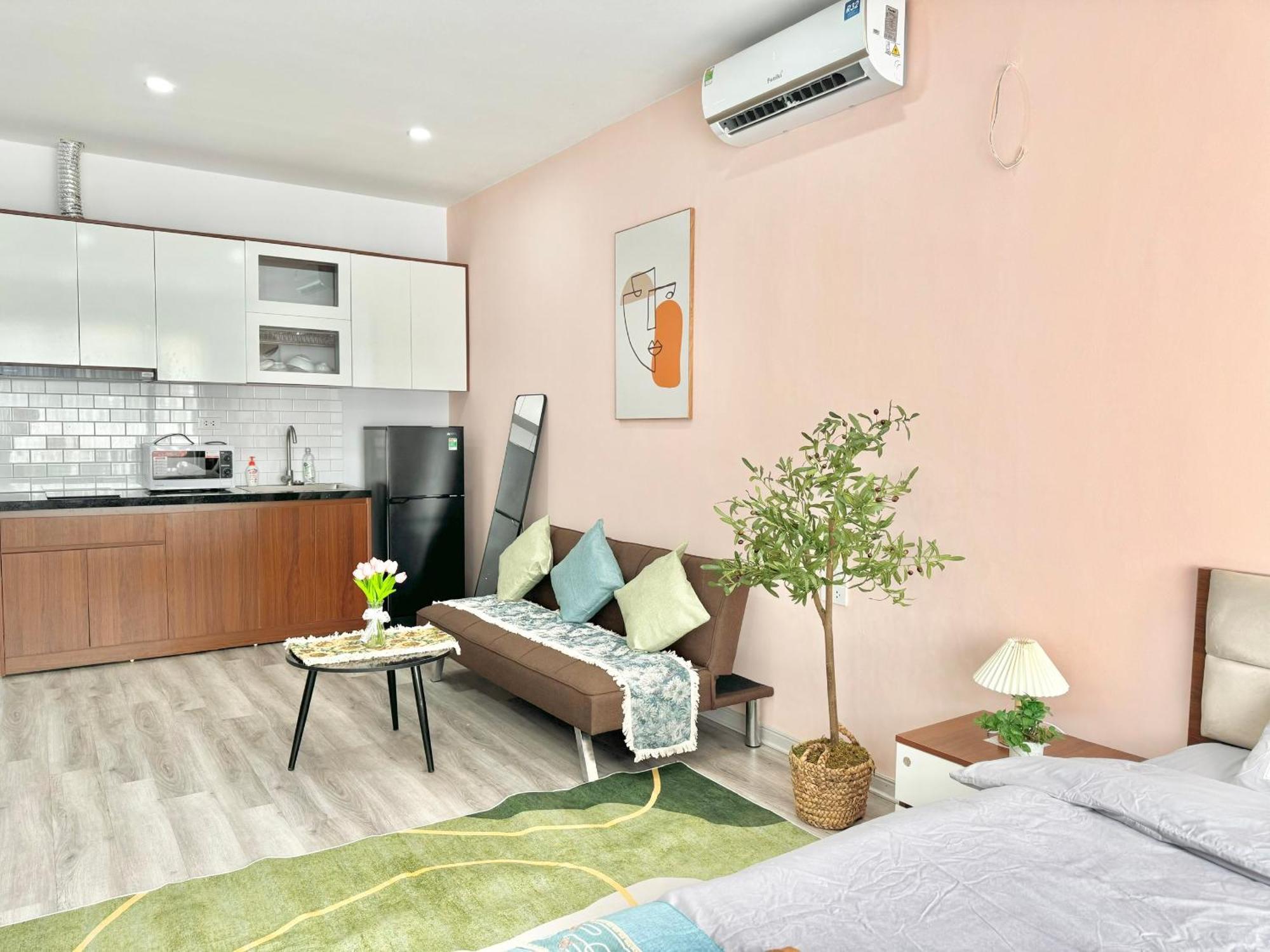 Modern & Comfy Apartment Hanoi Exteriör bild