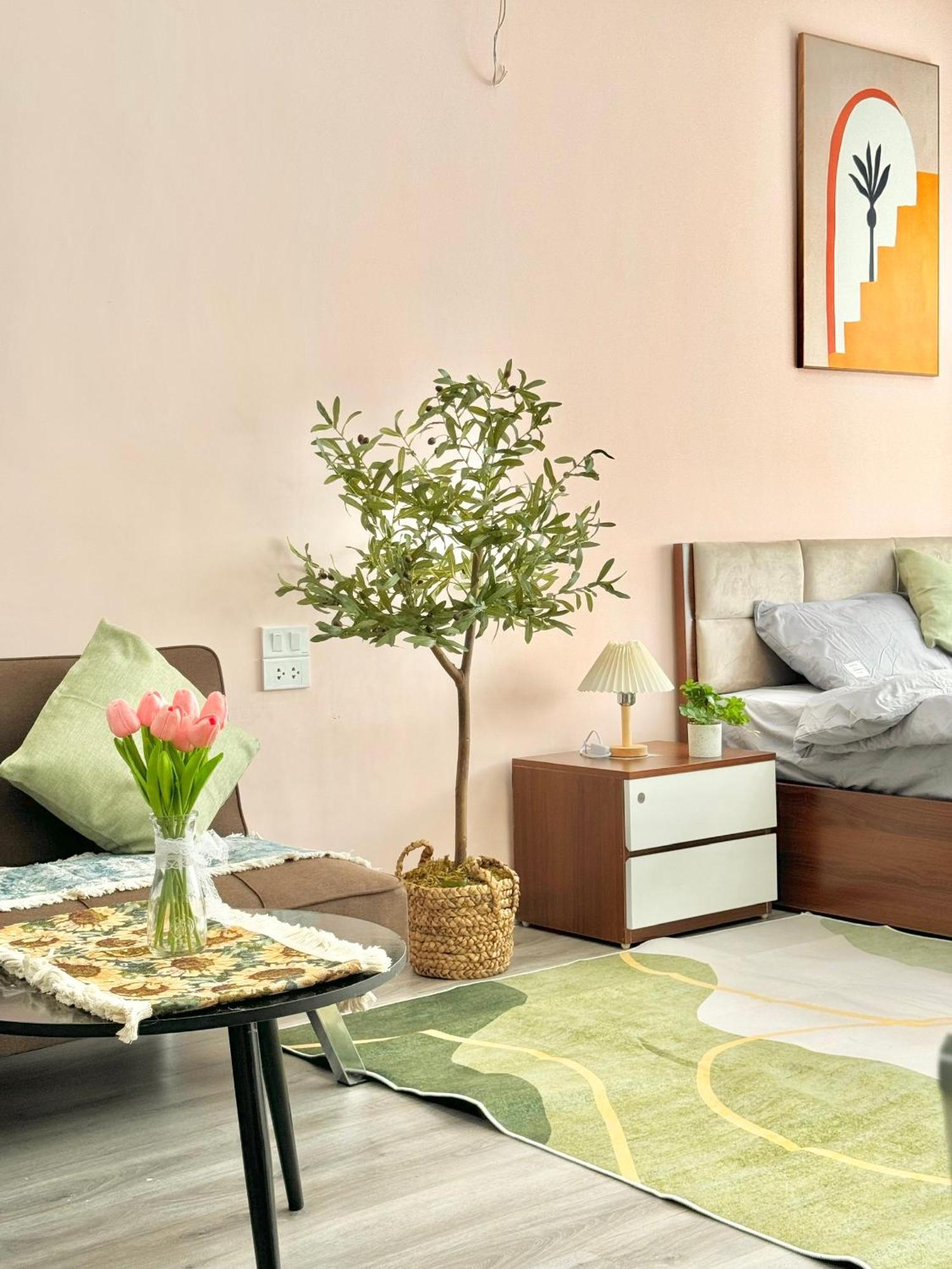 Modern & Comfy Apartment Hanoi Exteriör bild