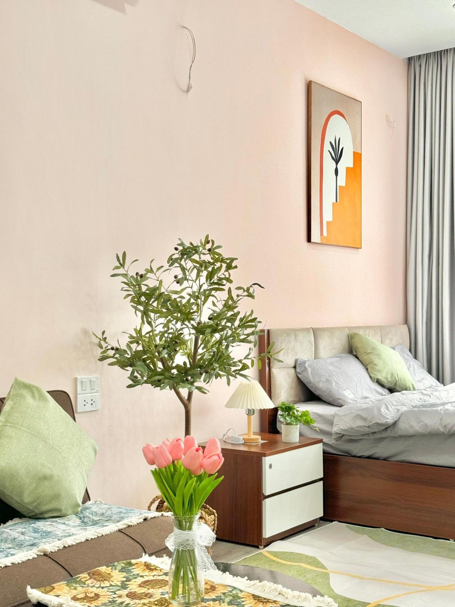Modern & Comfy Apartment Hanoi Exteriör bild