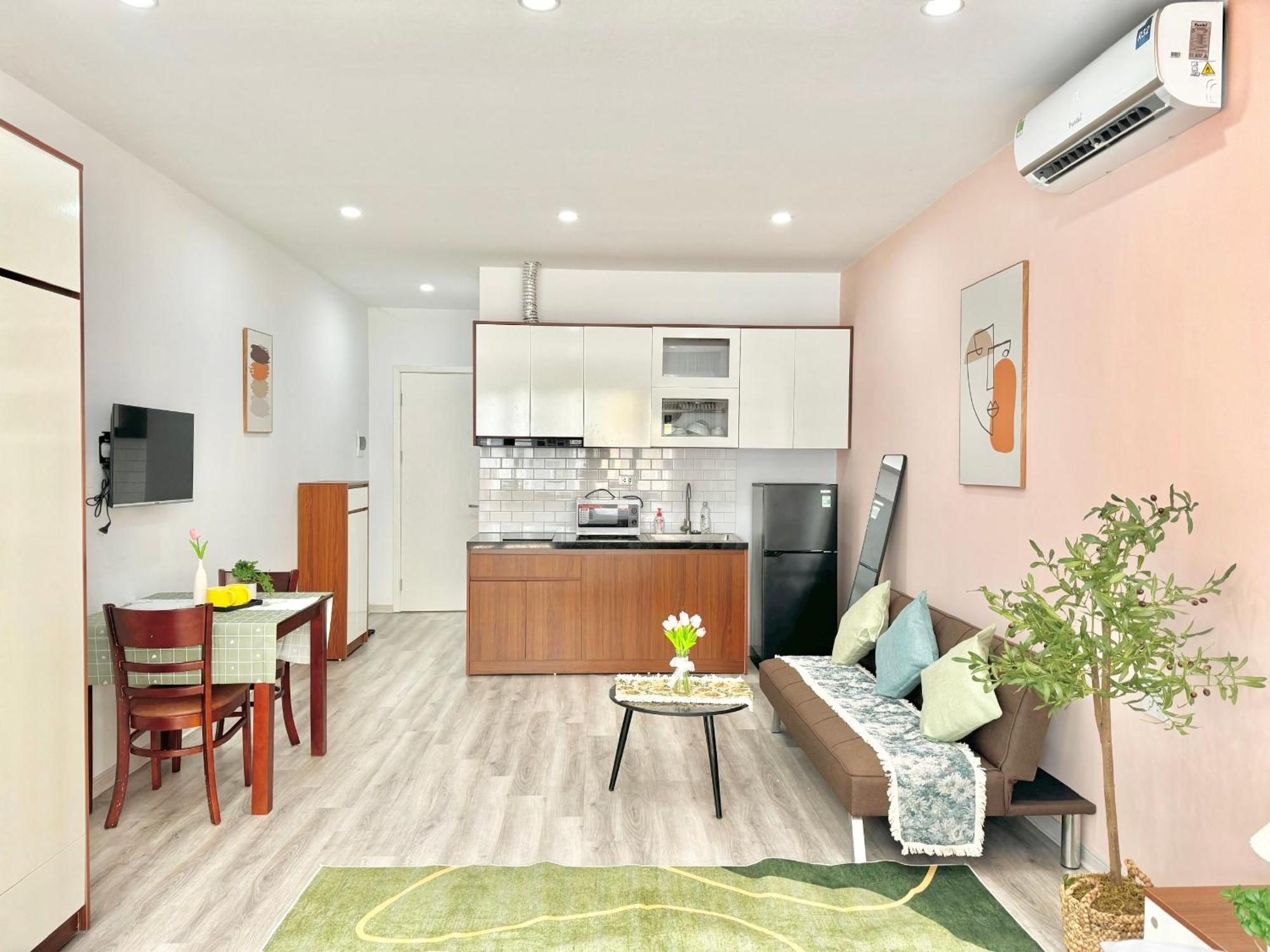 Modern & Comfy Apartment Hanoi Exteriör bild